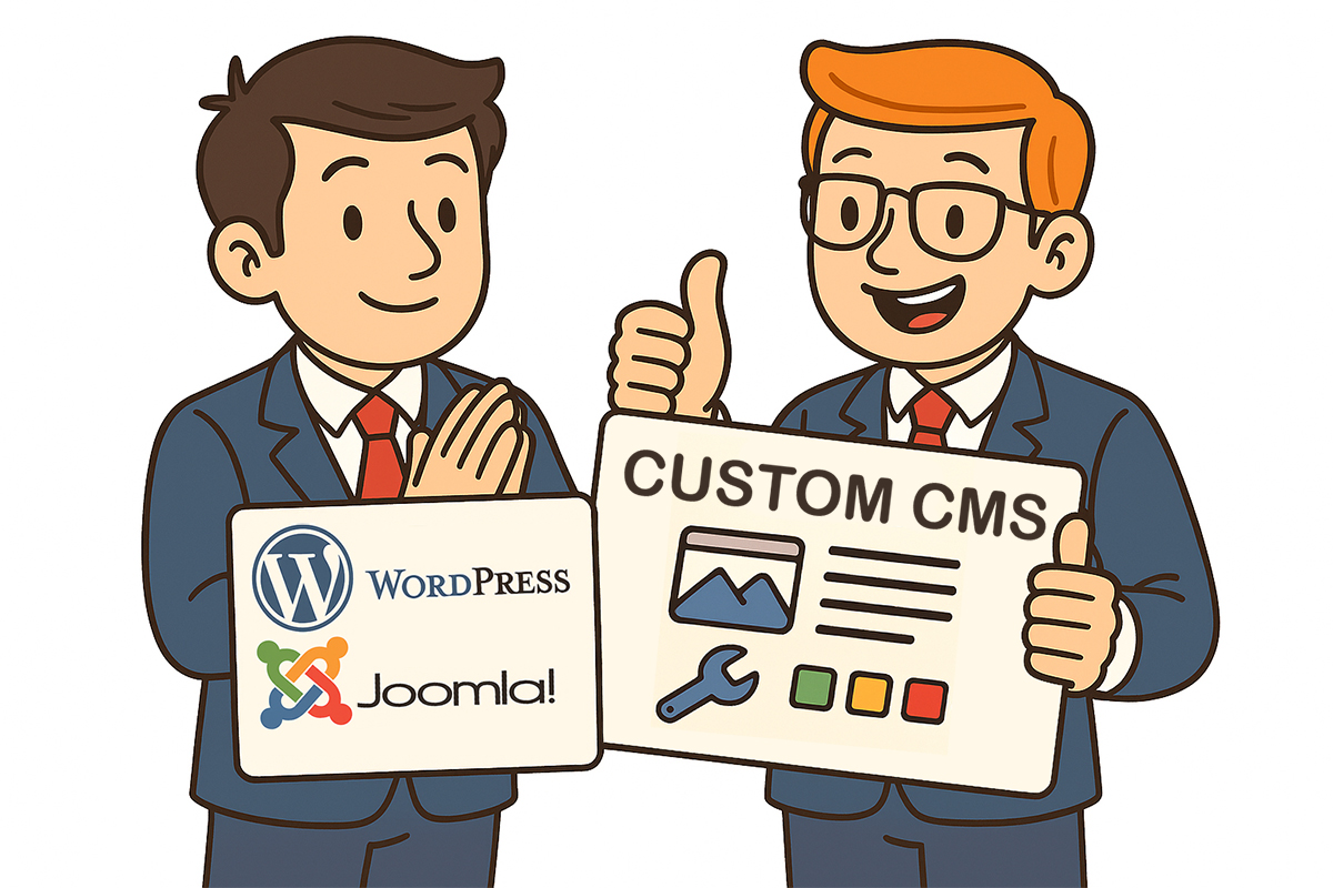 Comparison between open source and proprietary CMS