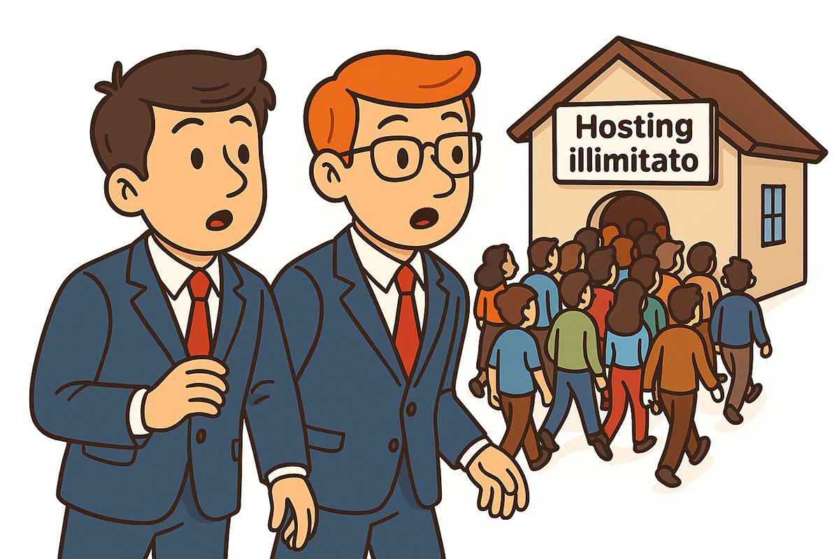 Gli errori per la scelta dell'hosting