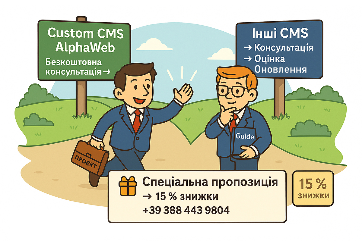 CMS - остаточне рішення