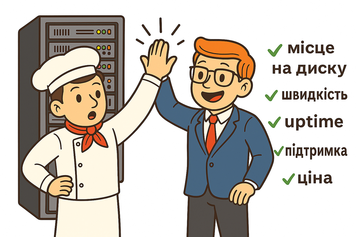 Правильний хостинг