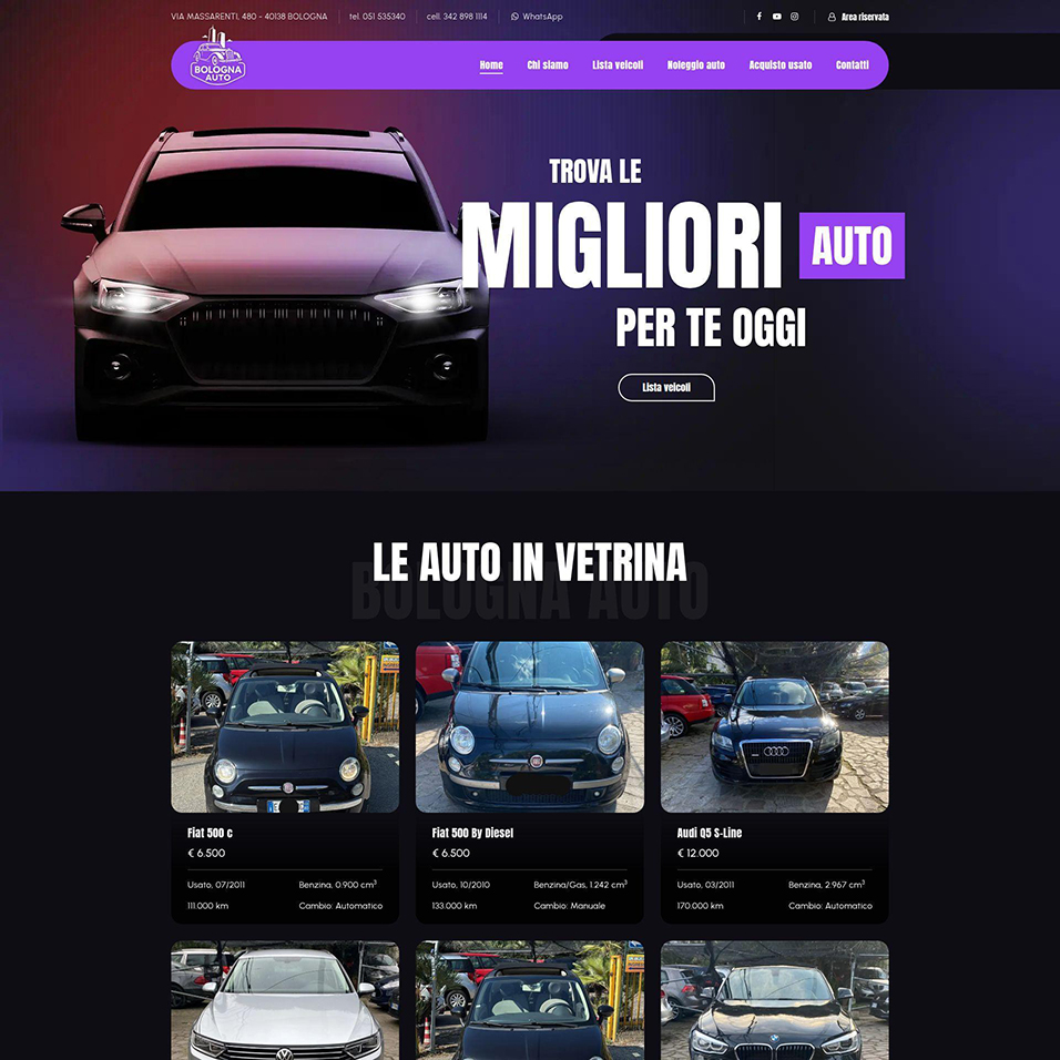 Bologna Auto - Acquisto e vendita auto a Bologna