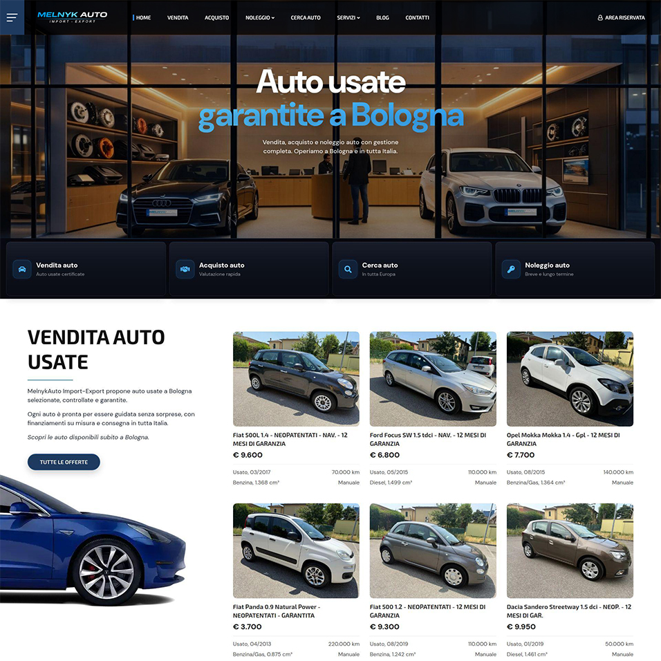 Melnyk Auto - Concessionario auto a Bologna (BO)